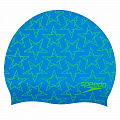 Шапочка для плавания детская Speedo BoomStar Jr 8-08386F302 голубо-зеленый 120_120
