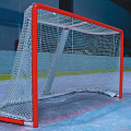 Сетка для хоккейных ворот ФСИ нить 3,5 мм (1,85х1,25х0,5х1,15м) 3035-03 белый 120_120