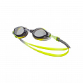 Очки для плавания детские Nike Chrome Youth, NESSD128042, дымчатые линзы, регул .пер., желто-сер. оправа 120_120
