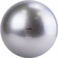 Мяч для художественной гимнастики однотонный d15см Torres ПВХ AG-15-07 серебристый 120_120