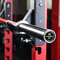 Гриф YouSteel Training Bar XF-20, 20 кг, длина 2200 мм, D28 мм, красный + хром 120_120