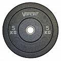 Диск бамперный V-Sport черный 5 кг FTX-1037-5 120_120