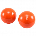 Мячи глянцевые Franklin Method 90.05 Franklin Universal, пара,10 см, оранжевый 120_120