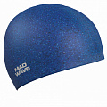 Шапочки для плавания Mad Wave Recycled M0536 01 0 07W синий 120_120